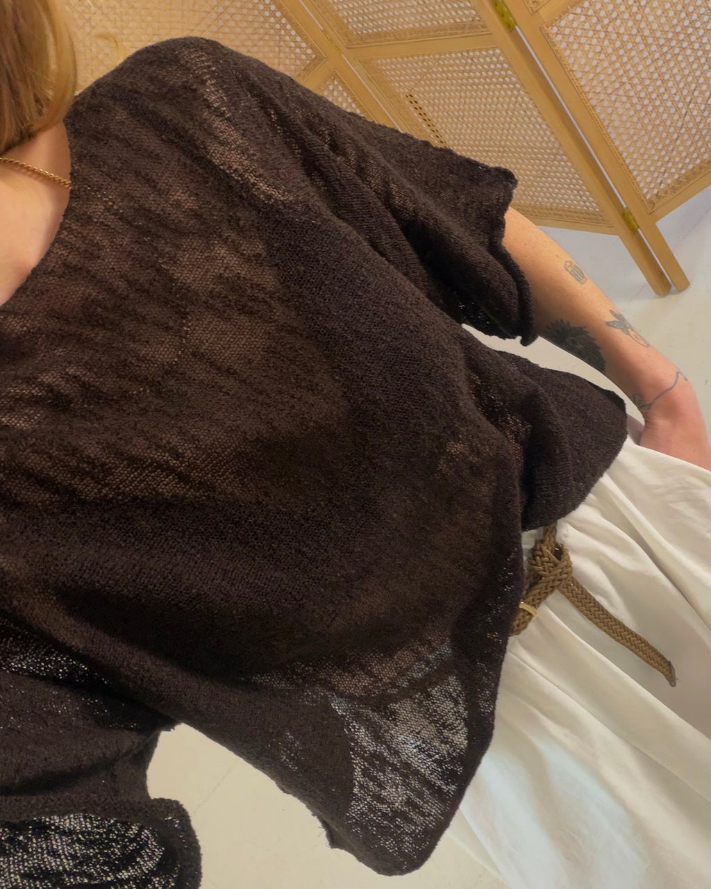 Häkelpullover