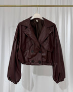 PU-Lederjacke