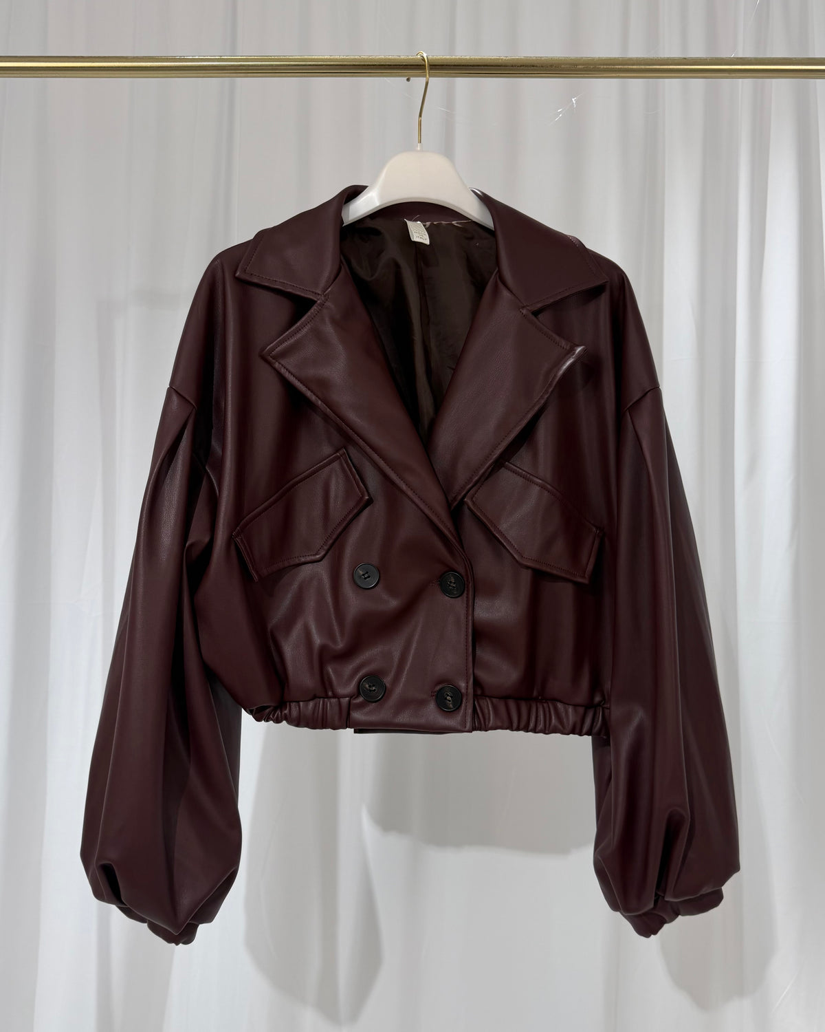 PU-Lederjacke