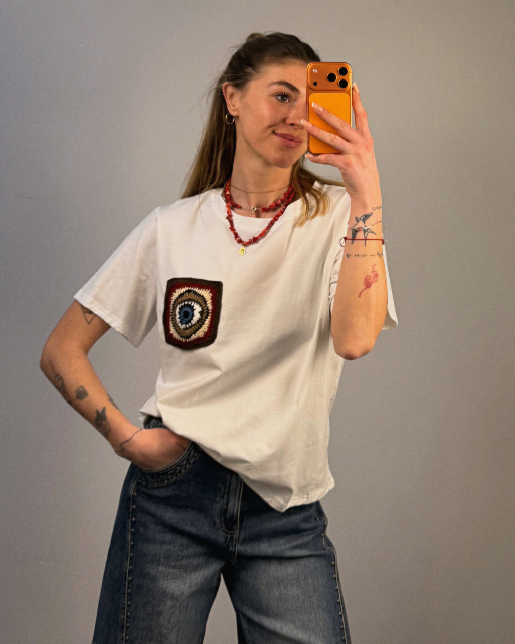T-Shirt mit Detail