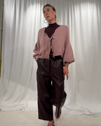 Kunstlederhose