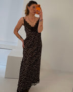 Punkte Trägerkleid