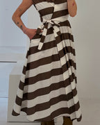 Streifenkleid