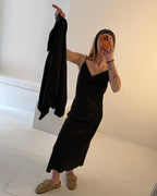Punktekleid mit Träger