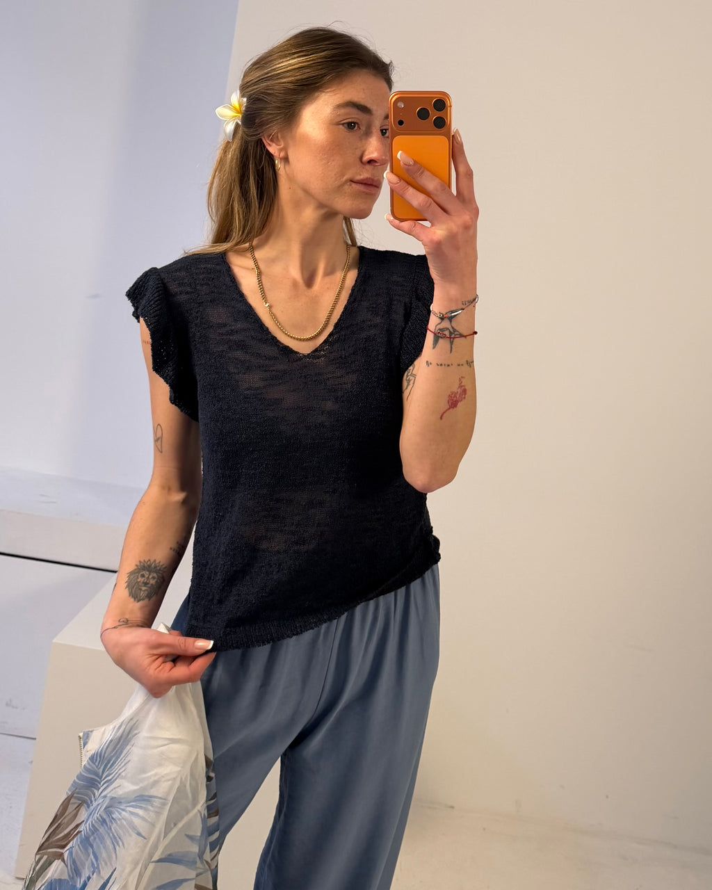 Feinstrick- Shirt
