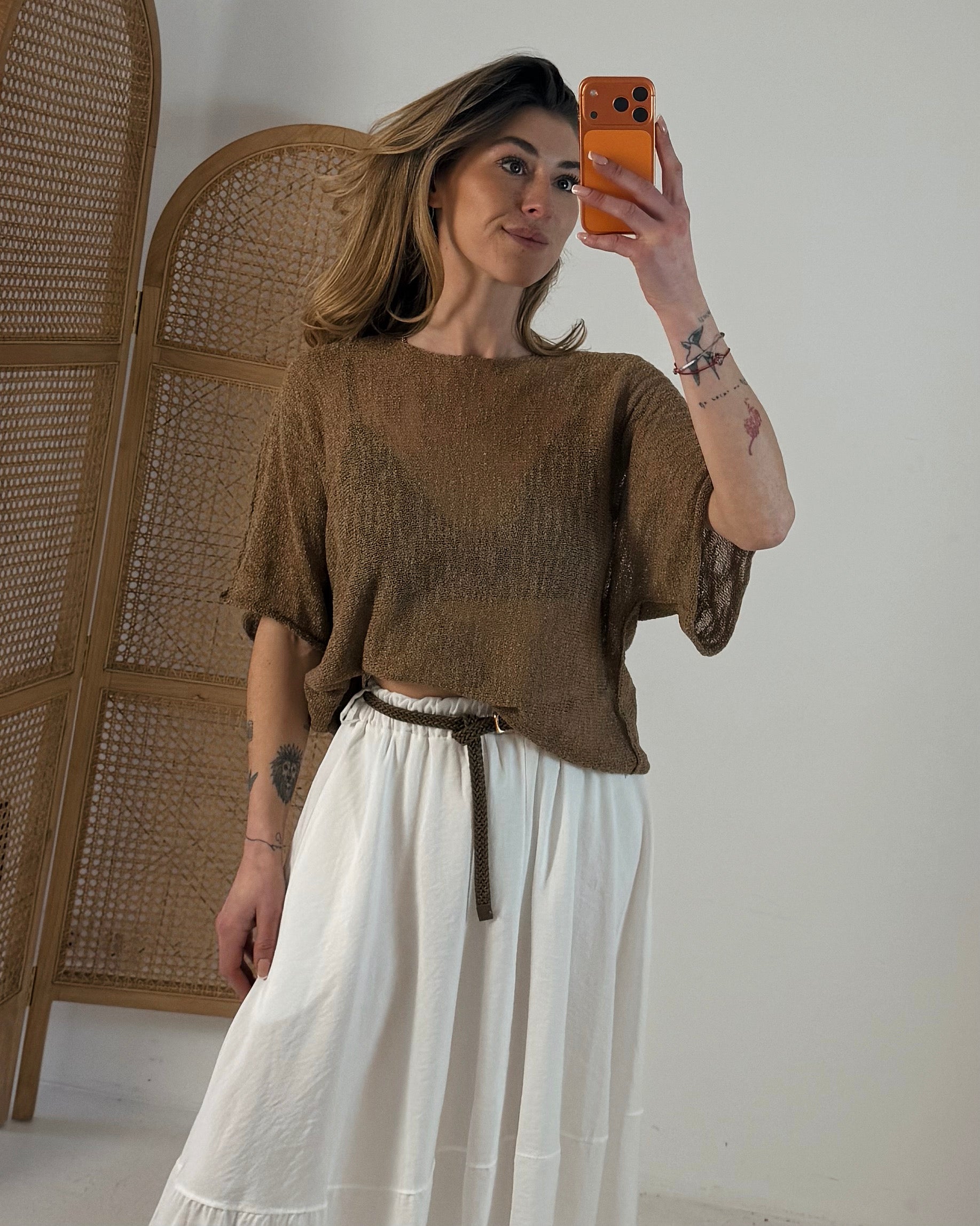 Häkelpullover