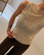 Top mit Lurex