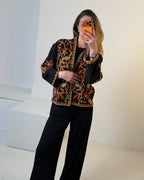 Gemusterte Jacke