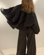 Bomberjacke Kunstleder