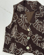 Gemusterter Zweiteiler