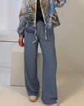 Stoffhose mit Gürtel