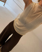 Top mit Lurex
