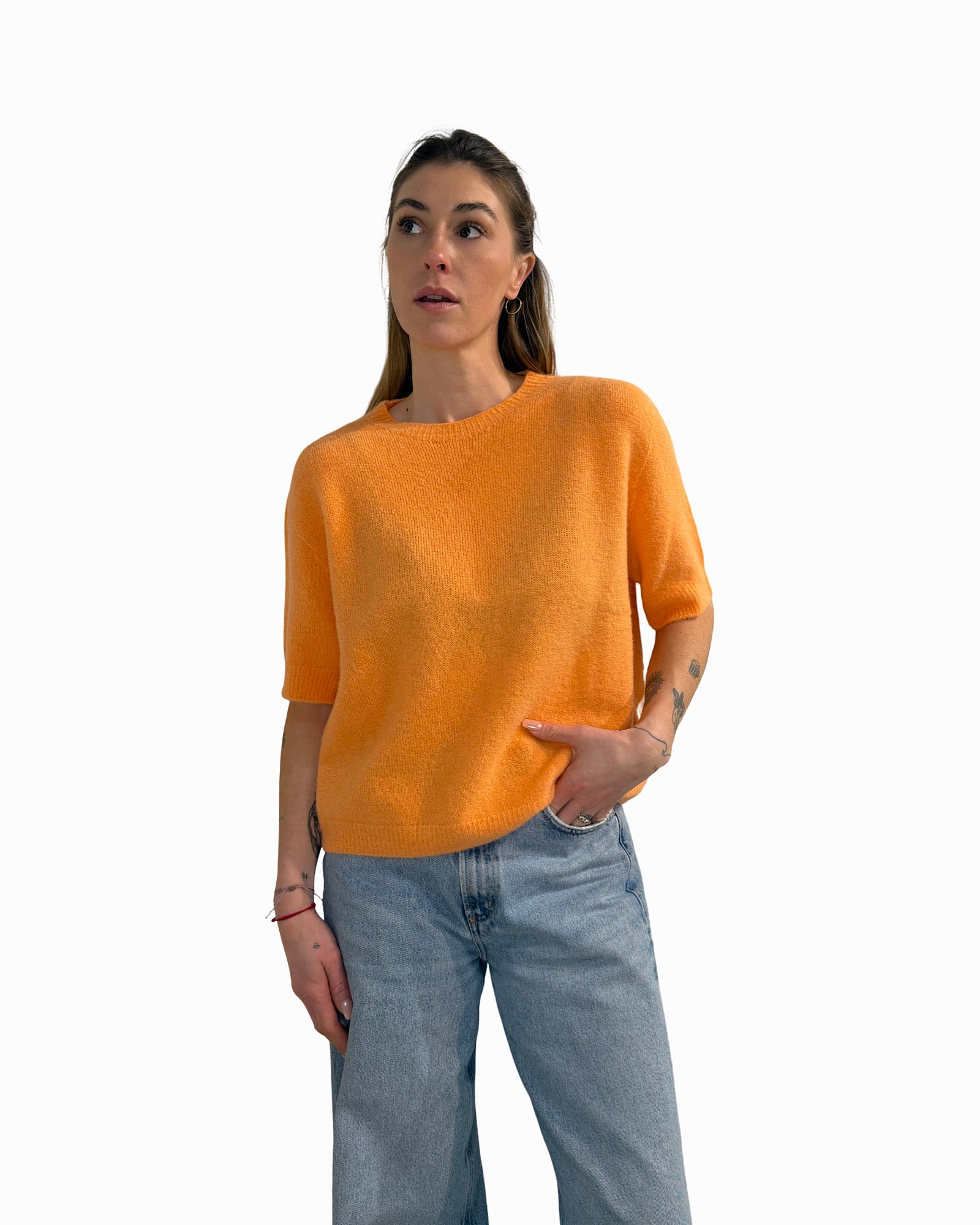 Strickpullover 1/2 Arm