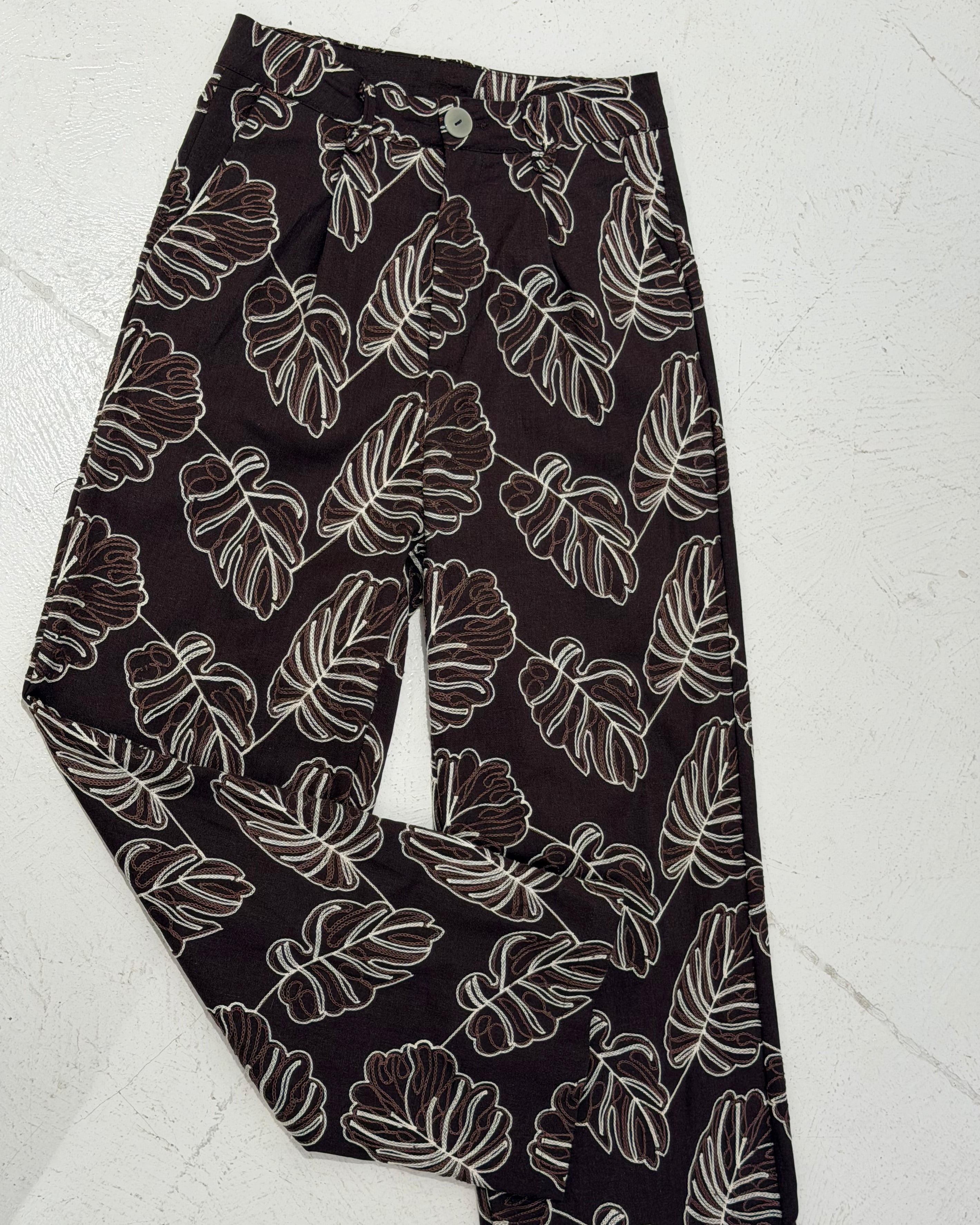 Gemusterter Zweiteiler