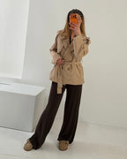 Kurzer Trenchcoat