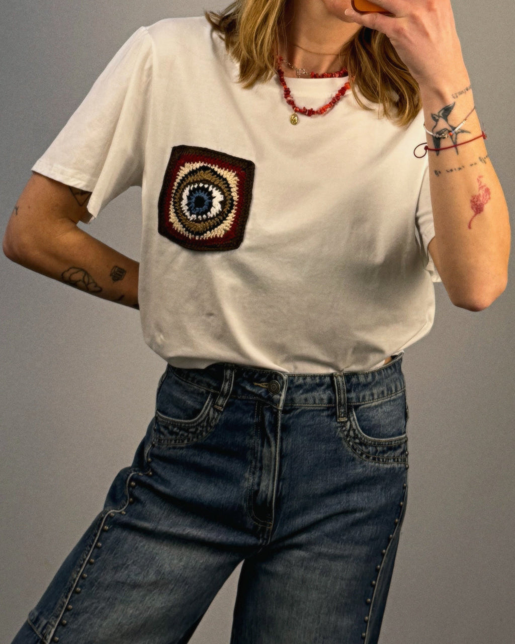 T-Shirt mit Detail