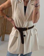 Longblazer ohne Arm