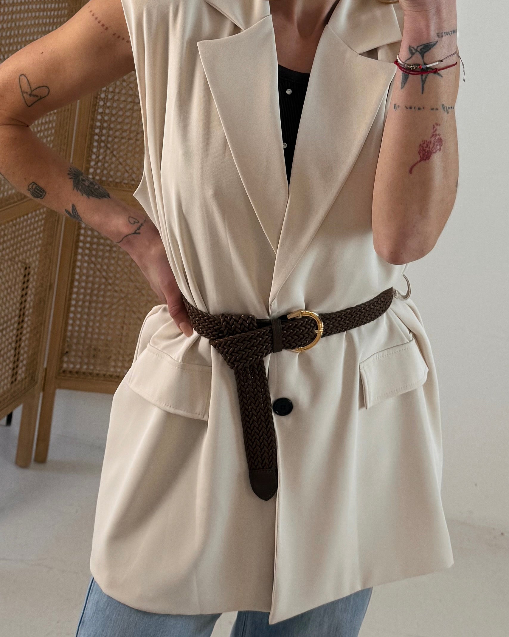Longblazer ohne Arm