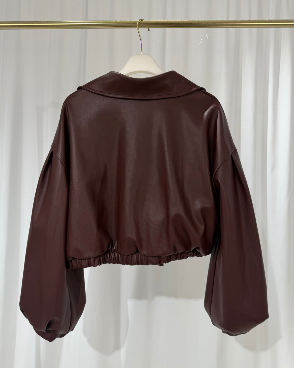 PU-Lederjacke