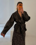 PU Lederjacke