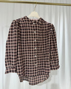 Bluse mit Stehkragen