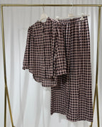 Bluse mit Stehkragen