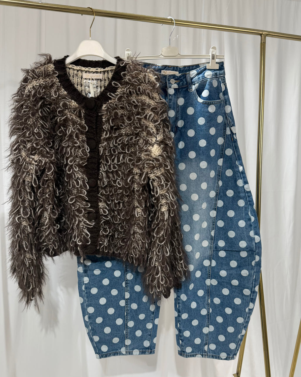 Cardigan mit Fransen