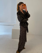 PU Lederjacke