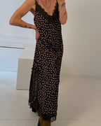 Punkte Trägerkleid
