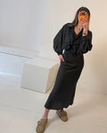 Punktekleid mit Träger