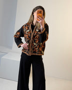 Gemusterte Jacke