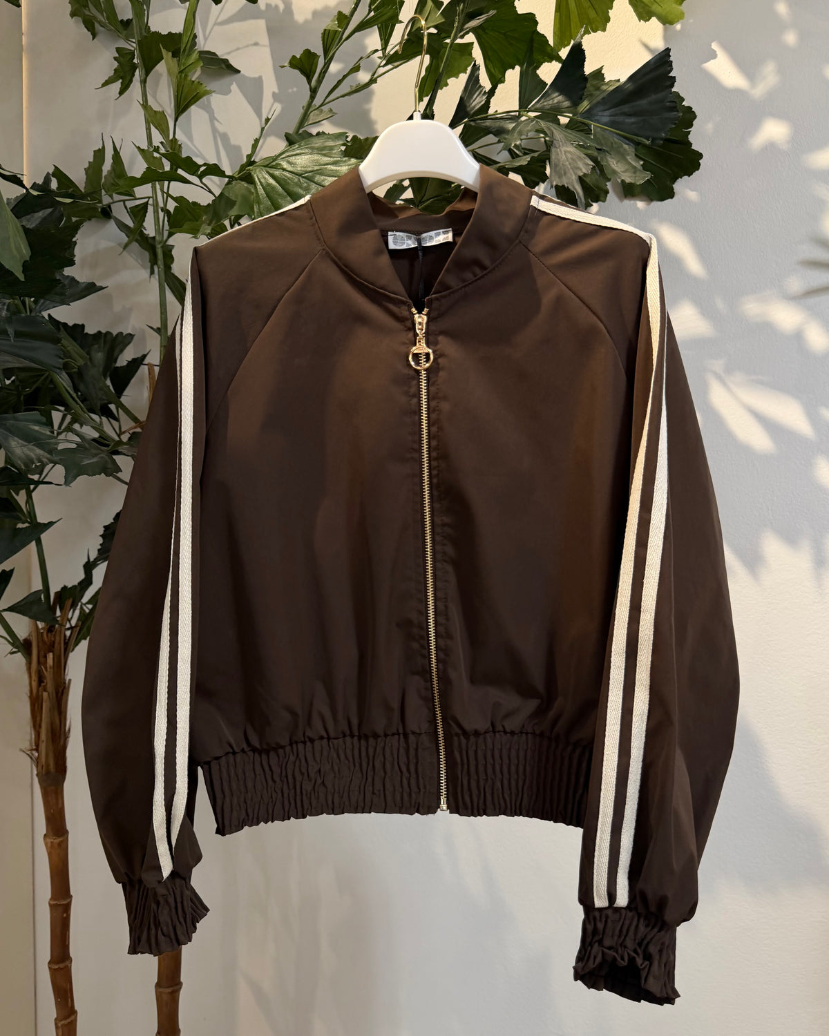 Kurzjacke mit Streifen