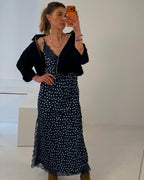 Punkte Trägerkleid