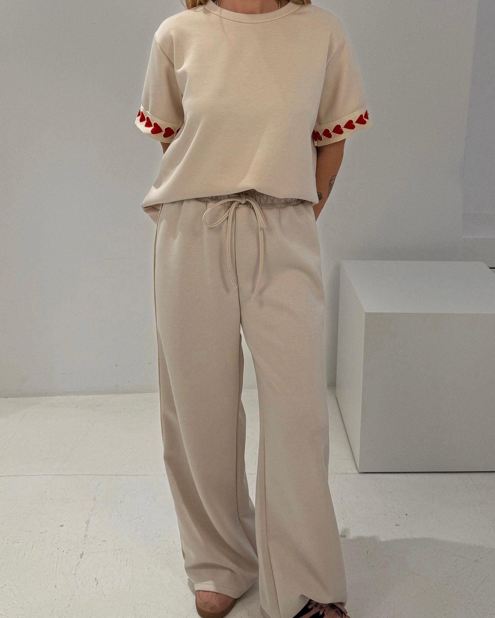 Jogginghose mit Herzen