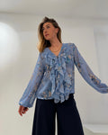 Bluse mit Flowerprint