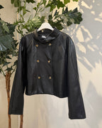 Kunstlederjacke