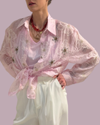 Bluse mit Glitzer