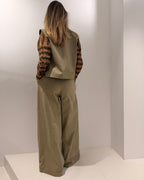 Weite Stoffhose
