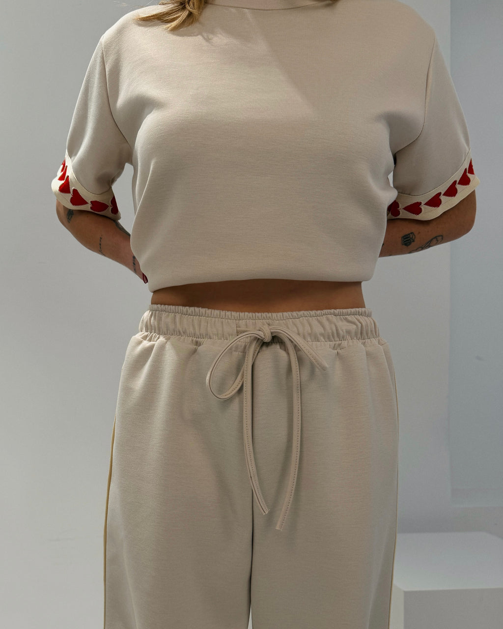 Jogginghose mit Herzen