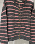 Cardigan mit Streifen