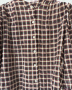 Bluse mit Stehkragen