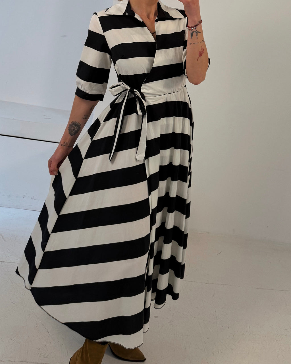 Streifenkleid
