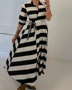 Streifenkleid