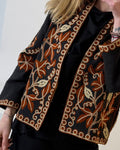 Gemusterte Jacke