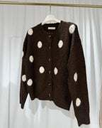 Cardigan mit Punkten