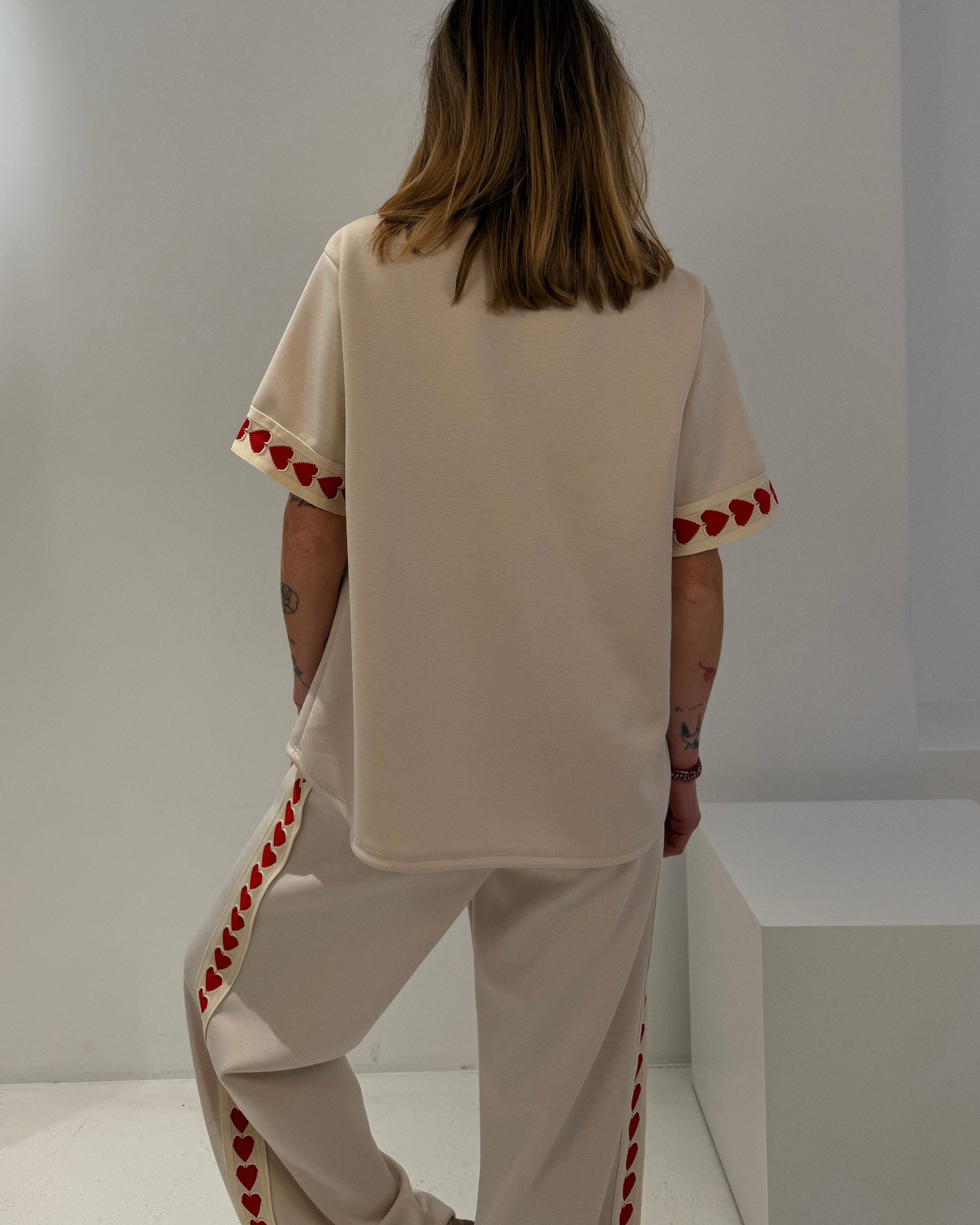 Jogginghose mit Herzen