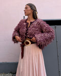 Cardigan mit Fransen