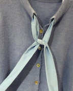 Cardigan mit Schleife