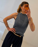 Top mit Lurex