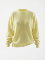 Strickpullover mit Rundhals